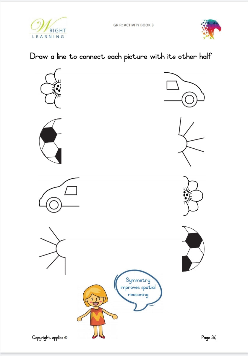 Grade R Workbook 3 – Wright Learning